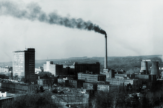 Zlín 1976 - Svit z kolektivního domu