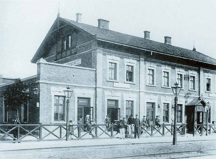 otrokovice -nádraží 1905