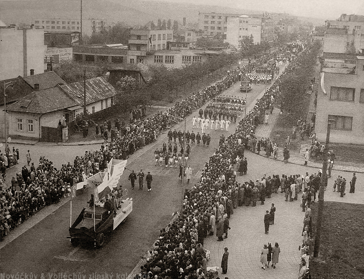 Stalinova třída na 1. máje 1948