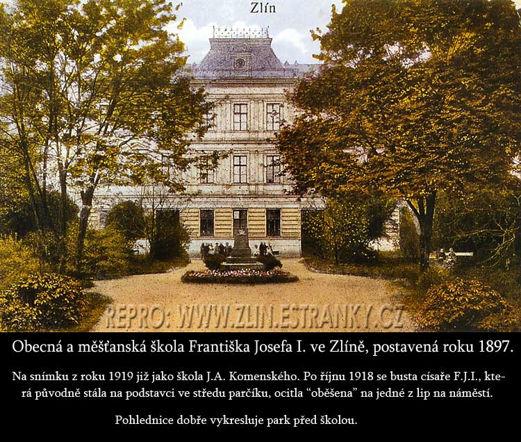 Obecná a měšťanská škola Františka Josefa I. ve Zlíně
