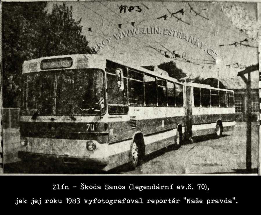 Trolejbus Škoda Sanos