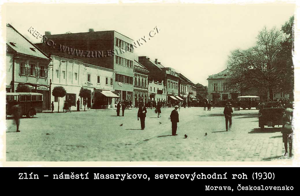 Masarykovo náměstí ve Zlíně (1930)