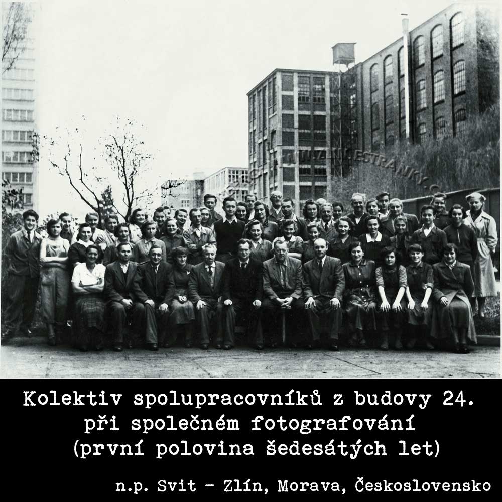 Svit n.p. - kolektiv spolupracovníků z b. 24